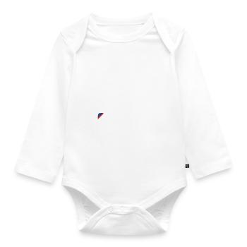 Fährste Quer Siehste Mehr - Baby Bio-Langarm-Body - Weiß - Vorne