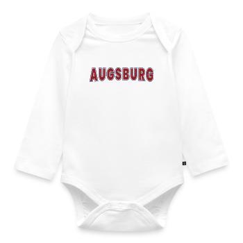 Augsburg - Baby Bio-Langarm-Body - Weiß - Vorne