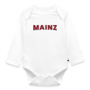 Mainz - Baby Bio-Langarm-Body - Weiß - Vorne