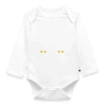 je peux pas j'ai chant cadeau chanteur - Body Bébé bio manches longues - blanc - Devant