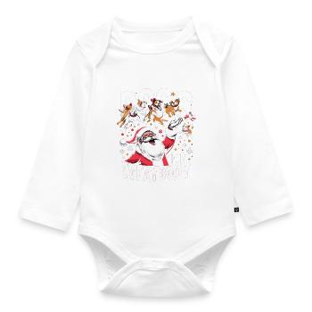 Chiens pour tous Propriétaires de chiens - Body Bébé bio manches longues - blanc - Devant