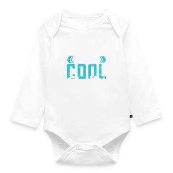 Brother Gifts - Baby Bio-Langarm-Body - Weiß - Vorne