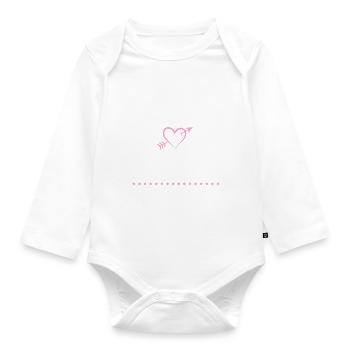 Cadeaux Petite Soeur - Body Bébé bio manches longues - blanc - Devant
