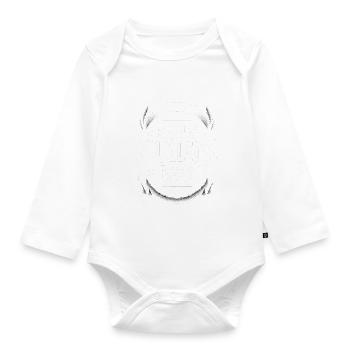 Ramenez des mulets 10 - Body Bébé bio manches longues - blanc - Devant