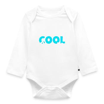 Cousin Gifts - Organic Longsleeve Baby Bodysuit - white - Front