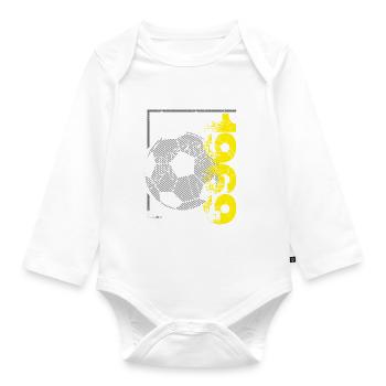 Édition limitée 1969 Édition limitée Football - Body Bébé bio manches longues - blanc - Devant