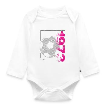 Édition limitée 1973 Édition limitée Football - Body Bébé bio manches longues - blanc - Devant