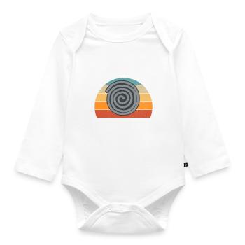 Licorice Gifts - Organic Longsleeve Baby Bodysuit - white - Front