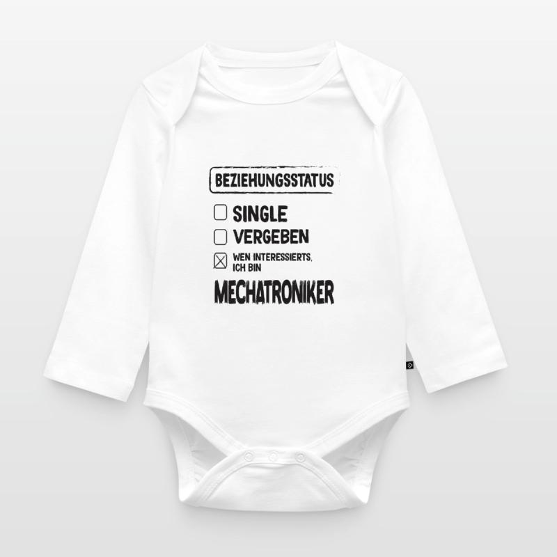 Mechatronics Technician Relationship Status Mechatronics Technician Organic Longsleeve Baby Bodysuit