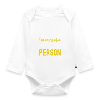 Homeowners Housewarming Party - Organic Longsleeve Baby Bodysuit - white - Front
