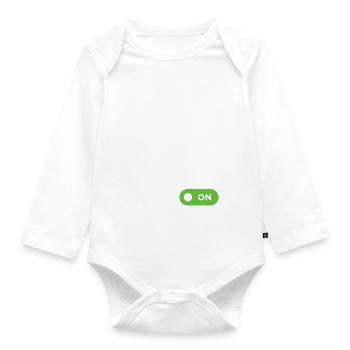 Atronome Astronomie - Baby Bio-Langarm-Body - Weiß - Vorne