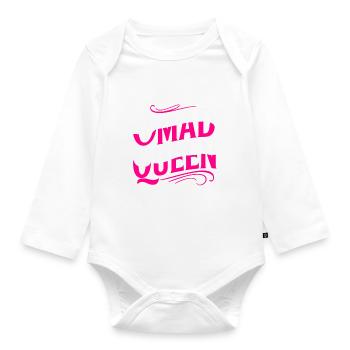 Jeûne intermittent Jeûne intermittent - Body Bébé bio manches longues - blanc - Devant