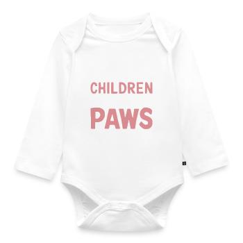Dog Mom Gifts for Women - Baby Bio-Langarm-Body - Weiß - Vorne