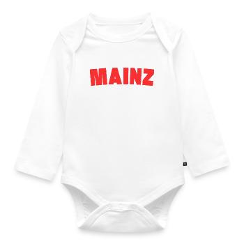 Mainz - Baby Bio-Langarm-Body - Weiß - Vorne