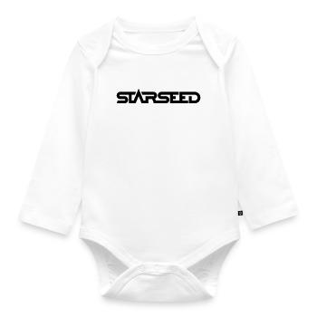 Starseed - Body Bébé bio manches longues - blanc - Devant