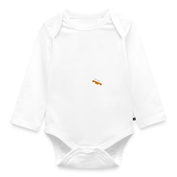 Camperlove Bus - Organic Longsleeve Baby Bodysuit - white - Front