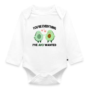 You're Everything I've AVO Wanted - Body Bébé bio manches longues - blanc - Devant
