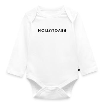 Révolution - Body Bébé bio manches longues - blanc - Devant