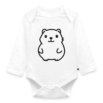 Marmot - Organic Longsleeve Baby Bodysuit - white - Front
