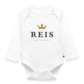 Rice Original Family Logo - Organic Longsleeve Baby Bodysuit - white - Front