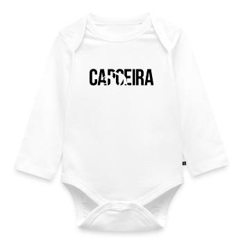 capoeira - Organic Longsleeve Baby Bodysuit - white - Front