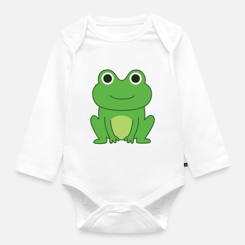 Froch - Baby Bio-Langarm-Body - Weiß