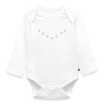 Birdies - Organic Longsleeve Baby Bodysuit - white - Front