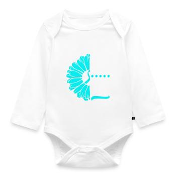 Anxiety disorder Anxiety disorder - Organic Longsleeve Baby Bodysuit - white - Front