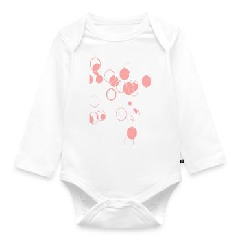Tendances - Body Bébé bio manches longues - blanc - Devant