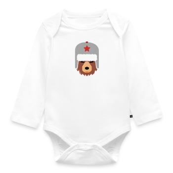 Si vous pouvez lire cela, alors vous êtes un ossi. - Body Bébé bio manches longues - blanc - Devant