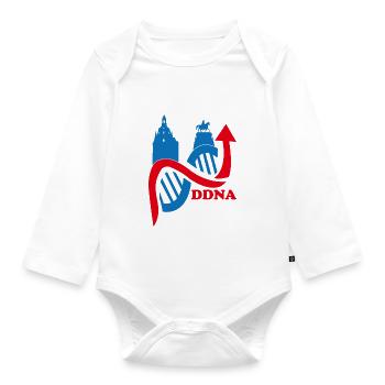 Dresden - Organic Longsleeve Baby Bodysuit - white - Front