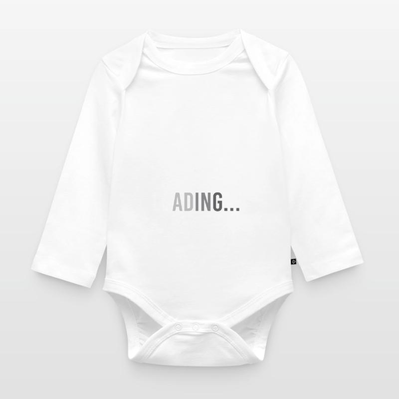 Loading Computer IT Itler Informatiker Informatik Baby Bio-Langarm-Body
