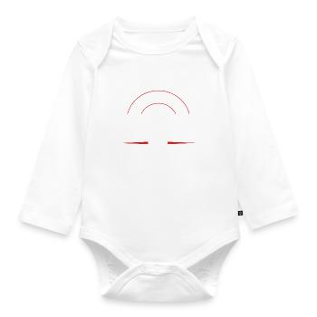 Anwalt Beruf - Baby Bio-Langarm-Body - Weiß - Vorne