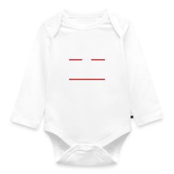 Trader Beruf - Baby Bio-Langarm-Body - Weiß - Vorne
