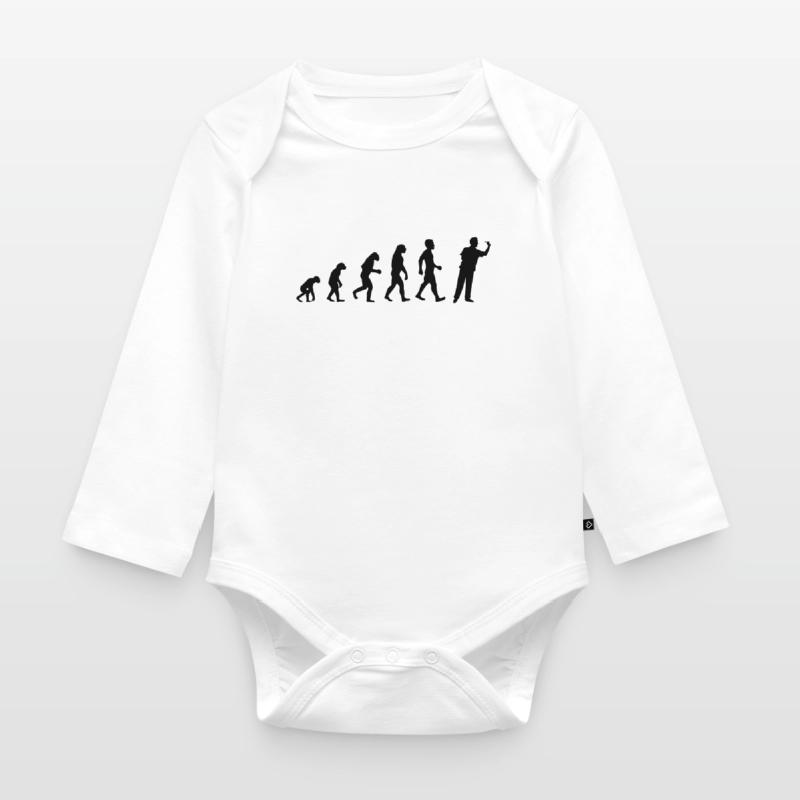 Fléchettes Evolution Body Bébé bio manches longues