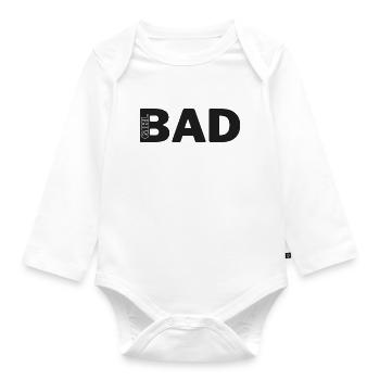 Bad girl - mauvaise fille 01 - Body Bébé bio manches longues - blanc - Devant