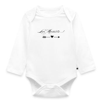 The Bride - Organic Longsleeve Baby Bodysuit - white - Front