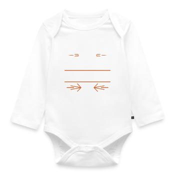 Les légendes naissent en septembre - Body Bébé bio manches longues - blanc - Devant