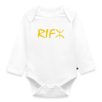 Rif - Body Bébé bio manches longues - blanc - Devant