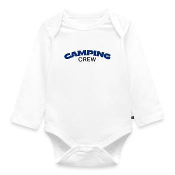 Équipe de camping - Body Bébé bio manches longues - blanc - Devant