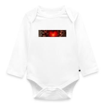 Love_Wins_2400x600 - Baby Bio-Langarm-Body - Weiß - Vorne