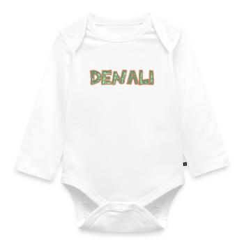 Trekking Denali - Organic Longsleeve Baby Bodysuit - white - Front