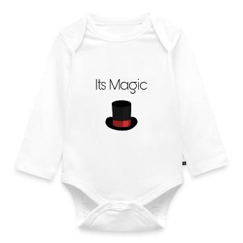 Its Magic - Baby Bio-Langarm-Body - Weiß - Vorne