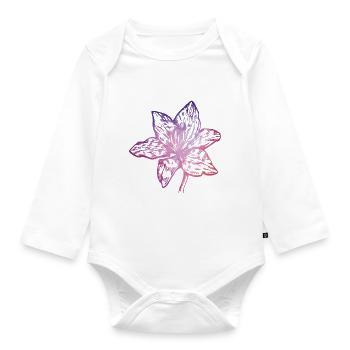 Edelweiß - Baby Bio-Langarm-Body - Weiß - Vorne