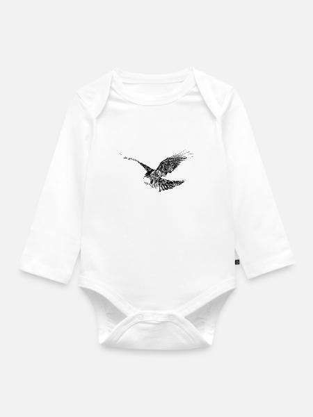 Falke - Baby Bio-Langarm-Body - Weiß