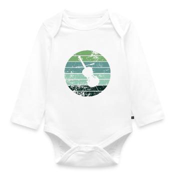 Cello - Baby Bio-Langarm-Body - Weiß - Vorne