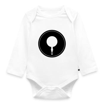 Pan Kitchen Chef - Organic Longsleeve Baby Bodysuit - white - Front