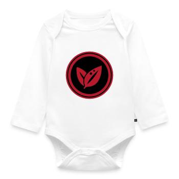 Leaf Ecology - Organic Longsleeve Baby Bodysuit - white - Front