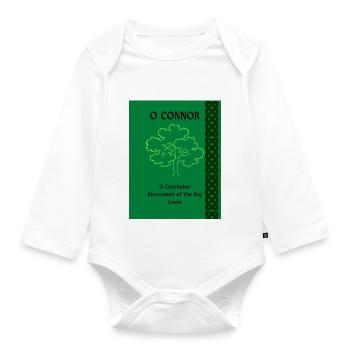 O CONNOR - Organic Longsleeve Baby Bodysuit - white - Front
