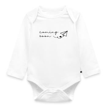 Bientôt disponible | Bébé - Body Bébé bio manches longues - blanc - Devant